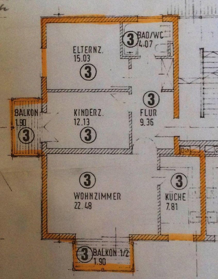 Byt 3+1 · 73 m² · Pullach Pullach im Isartal Bayern 82049 - 3