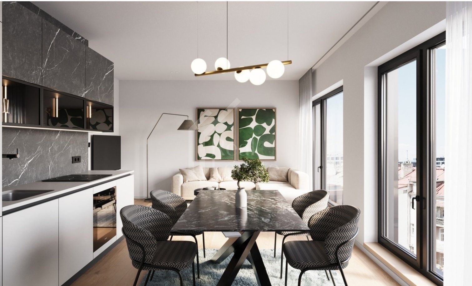 3+kk, Košická, Praha Vršovice, 60 m² - 2