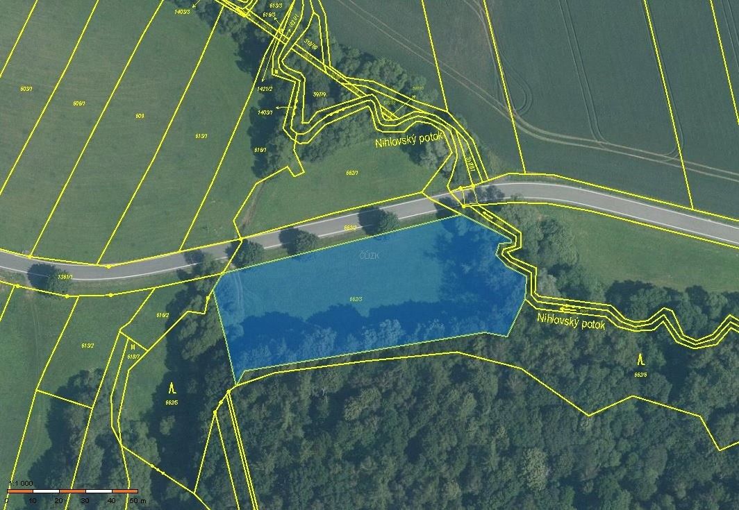 Lesy, Horní Těšice