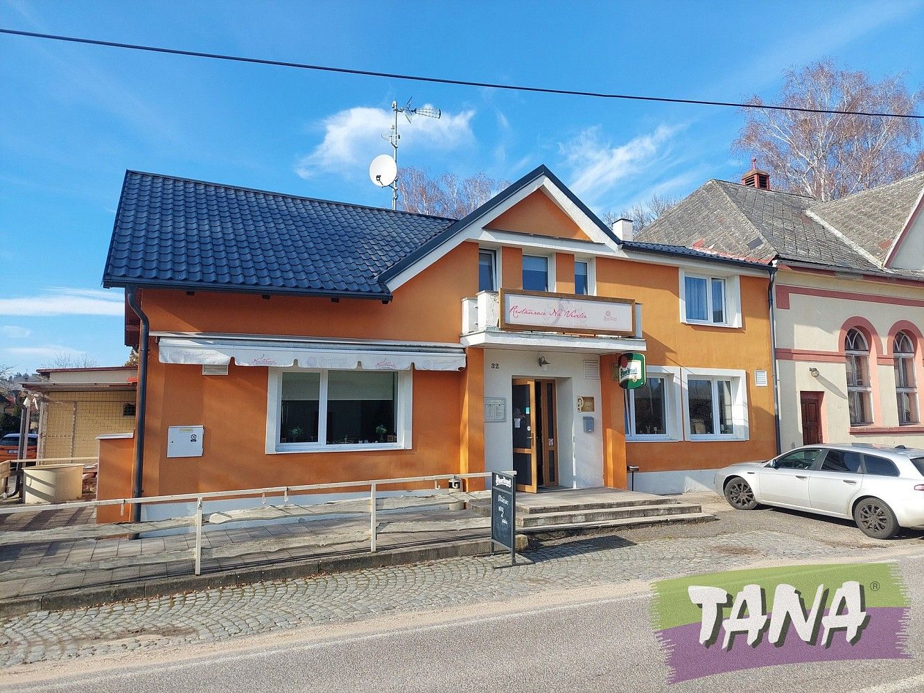 Restaurace, Nová Ves u Bakova, okres Mladá Boleslav, Středočeský kraj, 640 m² - 2