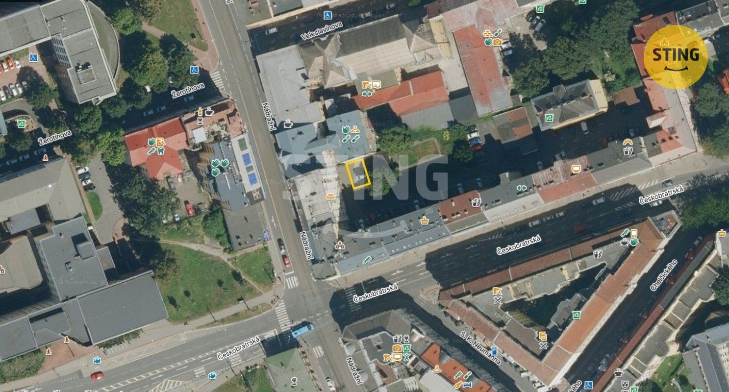 Komerční pozemek · 14 m² · Nádražní  , Ostrava - 3