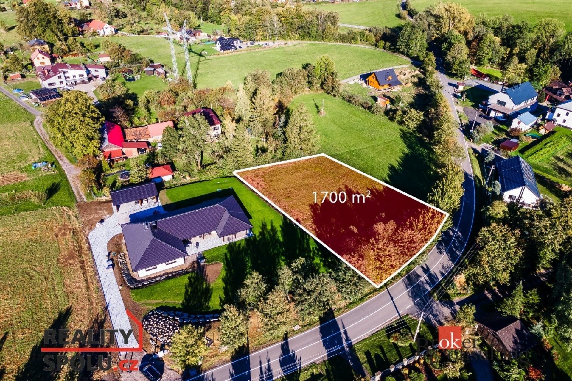 Prodej pozemek pro bydlení - Guty, Třinec, 1 700 m²