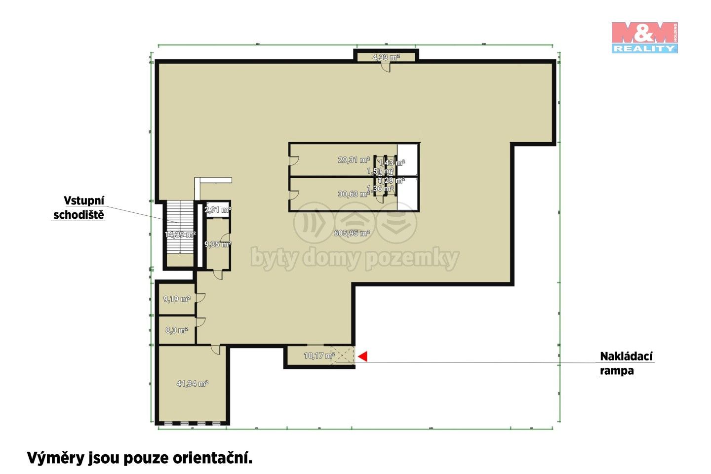 Pronájem výrobní prostory - Gerská, Plzeň, 845 m²