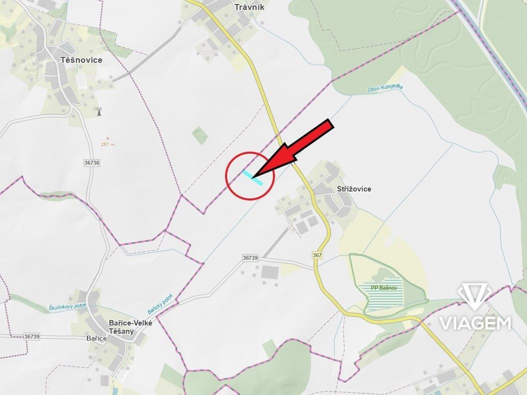 Stavební pozemek, Kvasice – pohled 4
