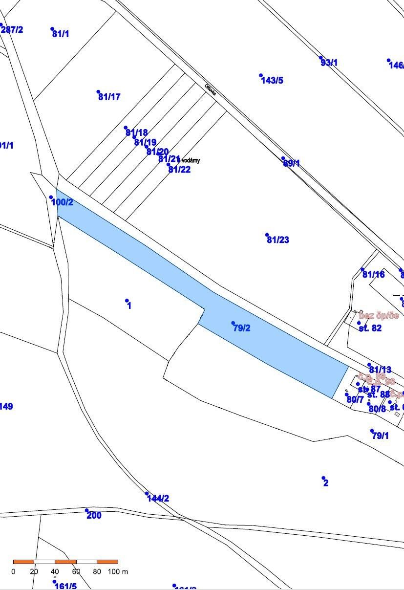 Prodej pozemek pro bydlení - Chlumská, Neděliště