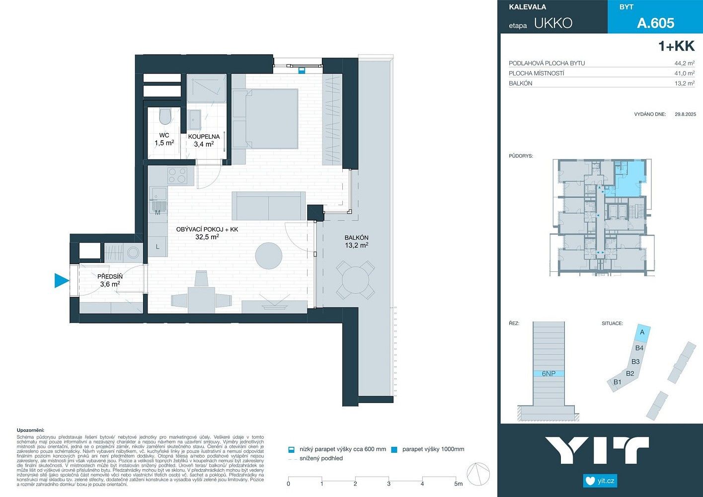1+kk, Brno, okres Brno-město, Jihomoravský kraj, 41 m² - 2