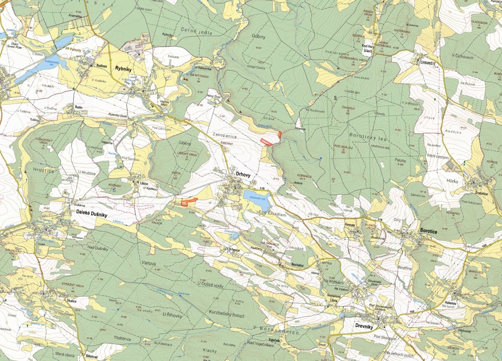 Louka · Drhovy - 3