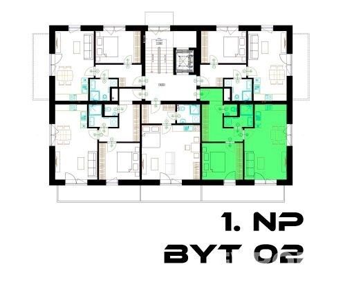 Prodej byt 2+kk - Havlíčkův Brod, 50 m² - 5
