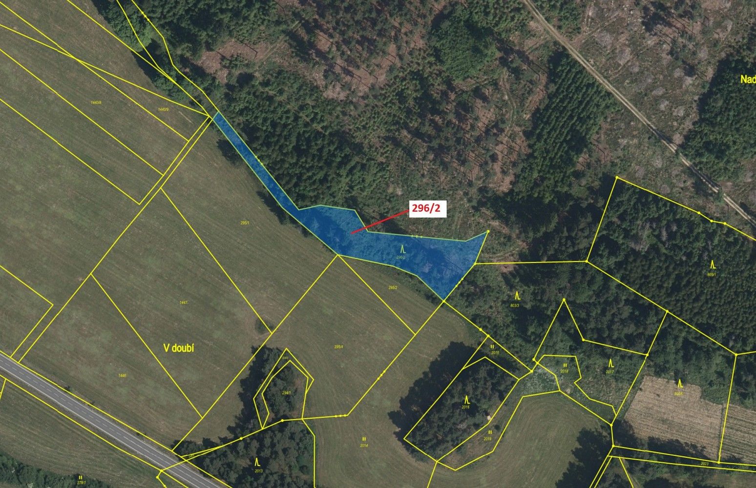 Prodej les - Český Rudolec, okres Jindřichův Hradec, Jihočeský kraj - 2