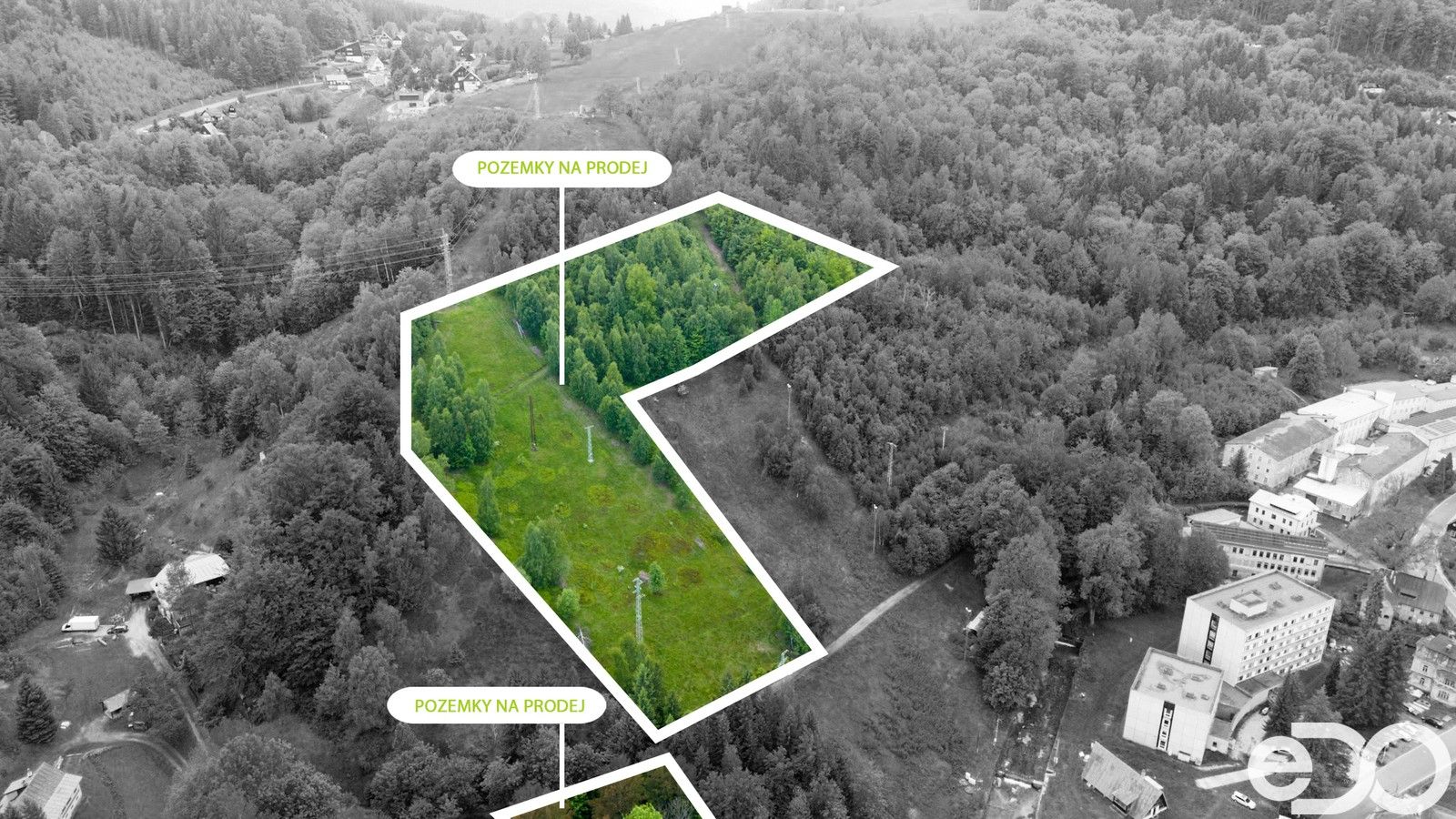 Prodej komerční pozemek - Desná, 14 m²