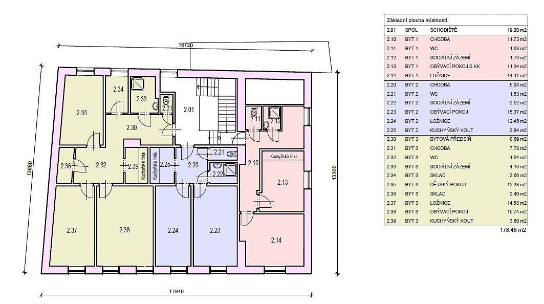 Činžovní dům · 313 m² · Kojice, okres Pardubice, Pardubický kraj - 3