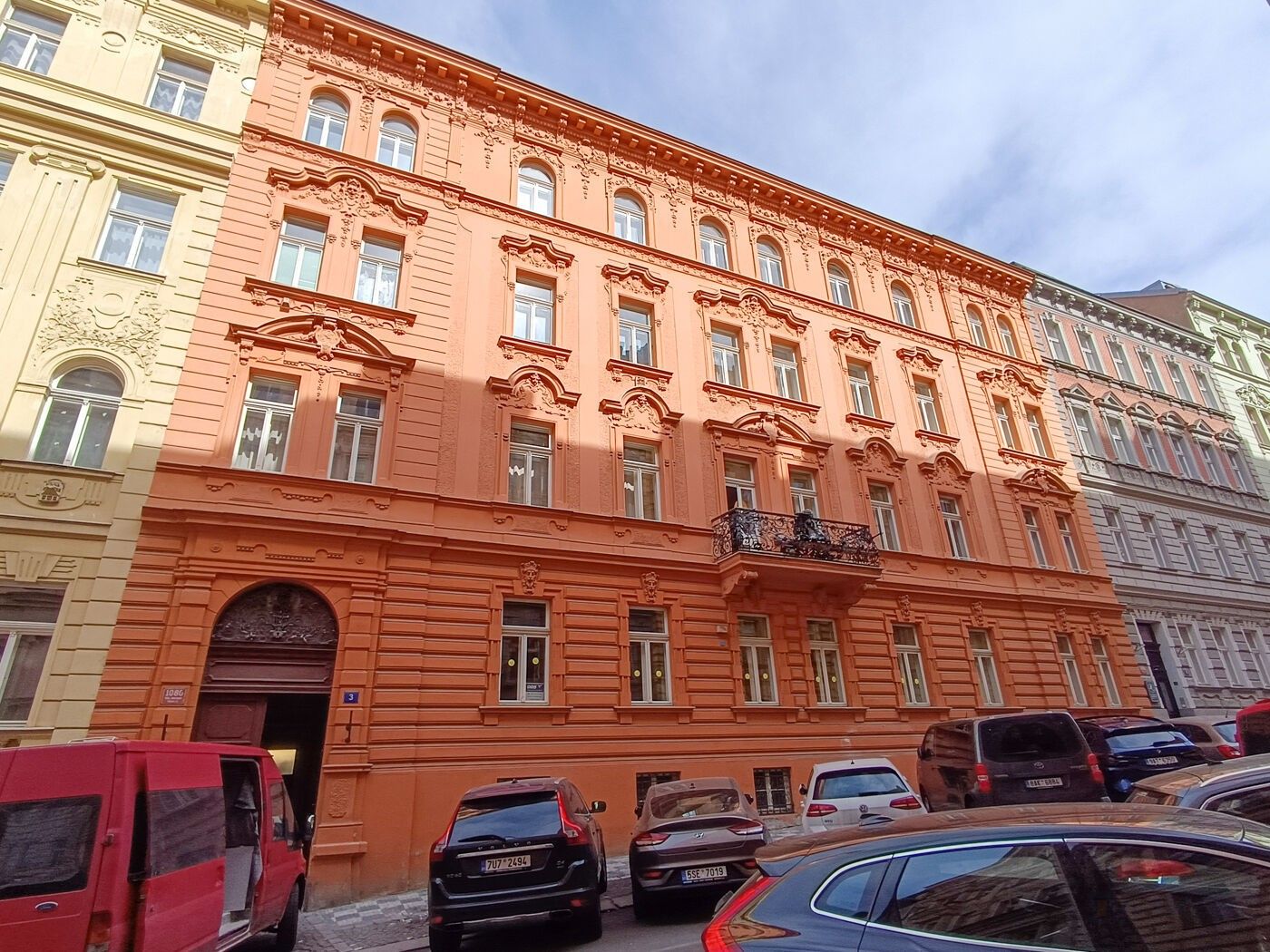 Pronájem byt 1+kk - Mánesova, Vinohrady, Praha, Česko, 37 m²