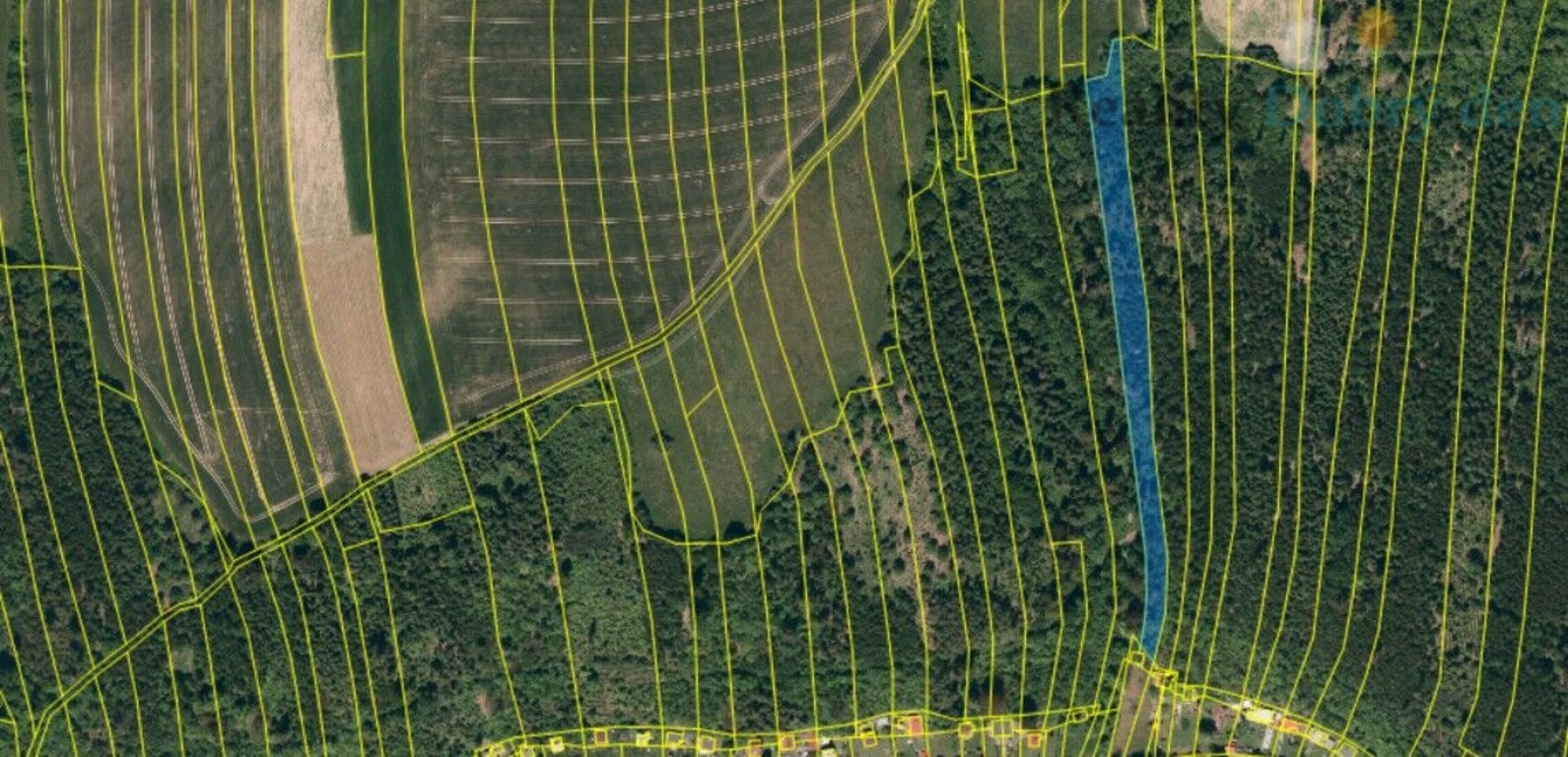 Les · 9 624 m² · Benkovice - 3