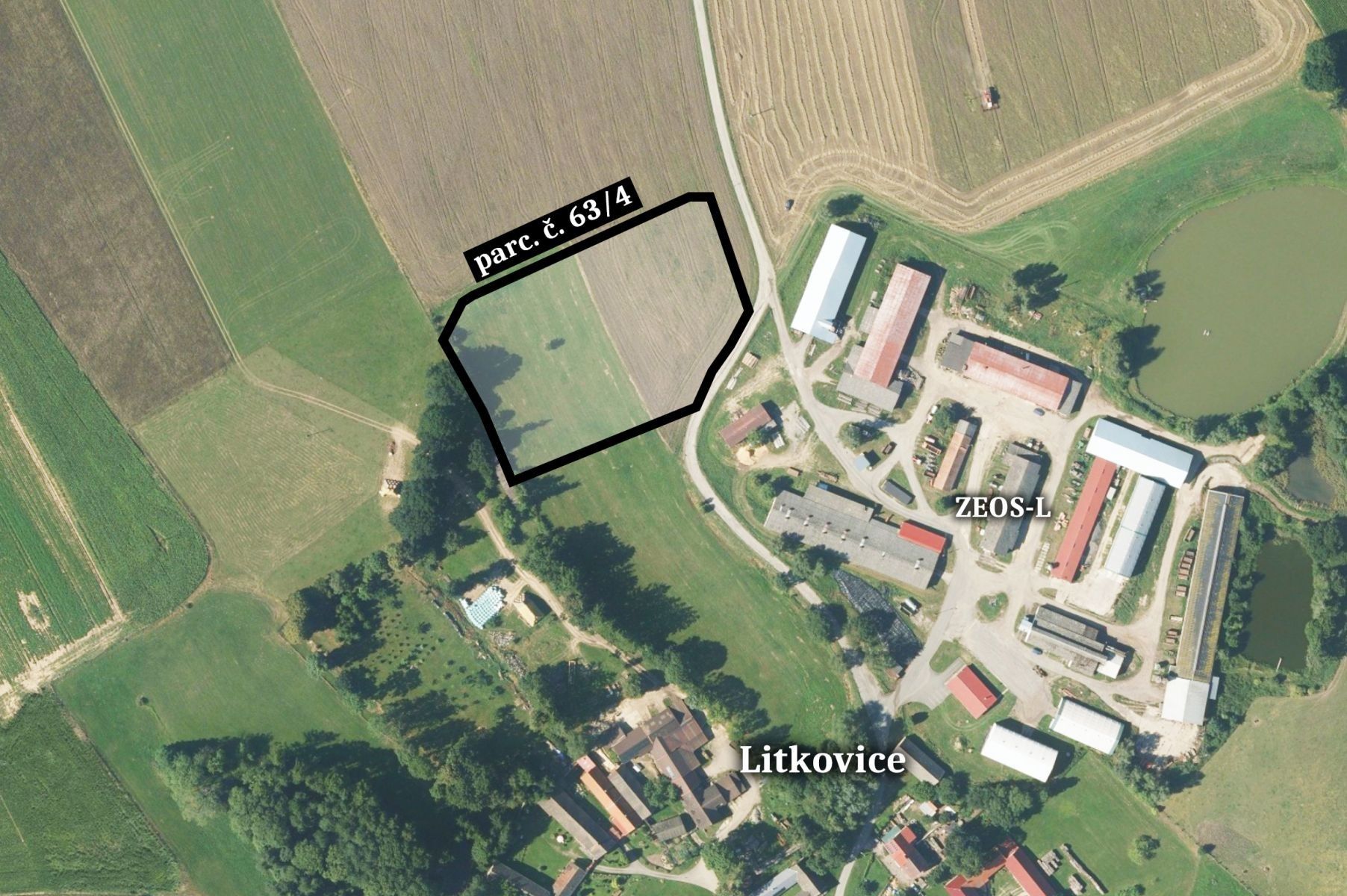 Komerční pozemek · Žirovnice Litkovice - 3