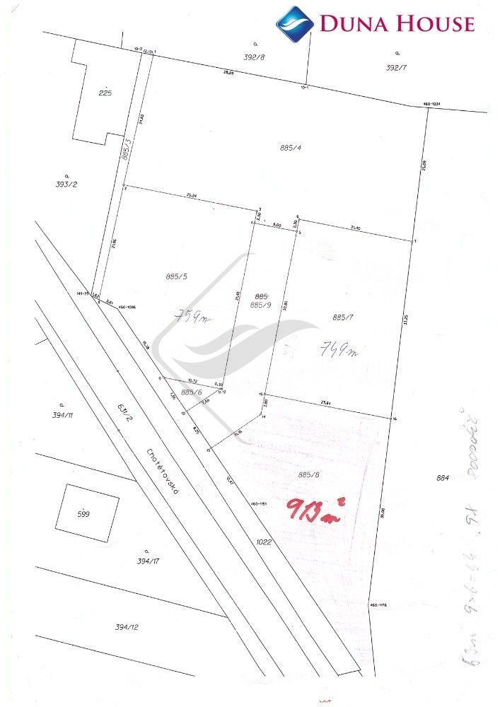 Pozemek pro bydlení · 913 m² · Chotětovská, Bezno - 3