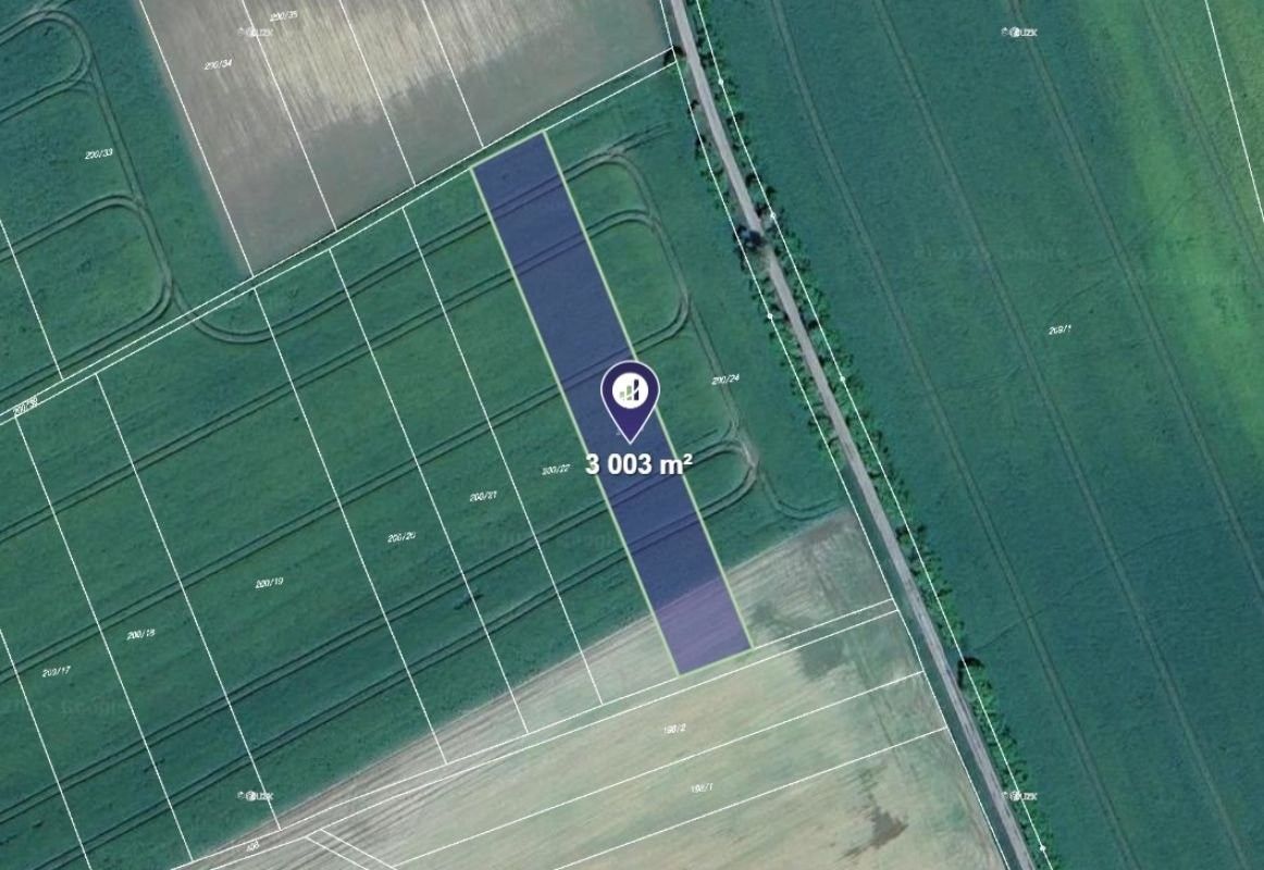 Zemědělské pozemky, Hřebečníky, 3 012 m²