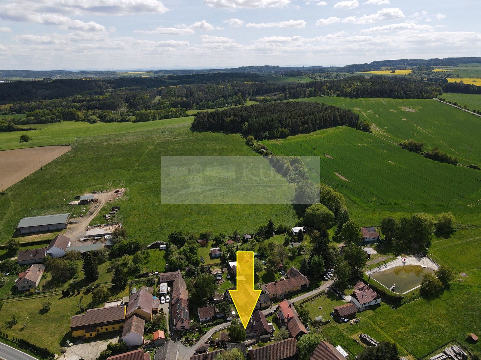 Prodej chalupa - Pňovice, Rožmitál pod Třemšínem, 61 m²
