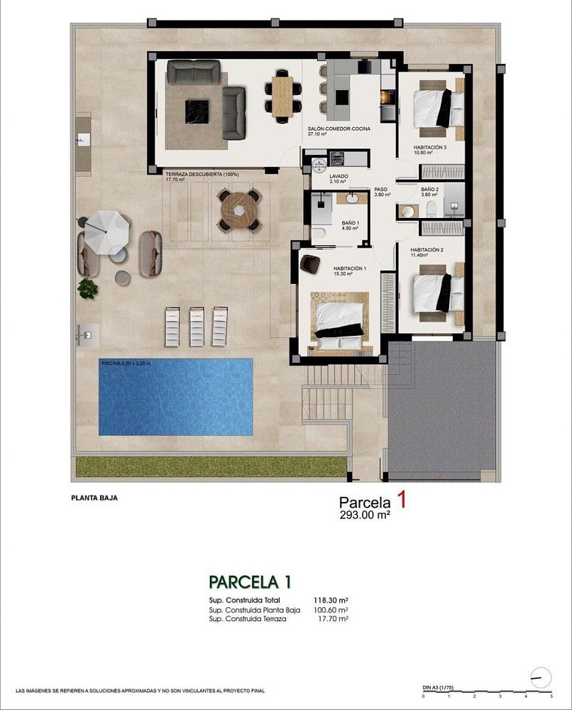 Prodej rodinný dům - Benijofar, ES, 100 m² - 2