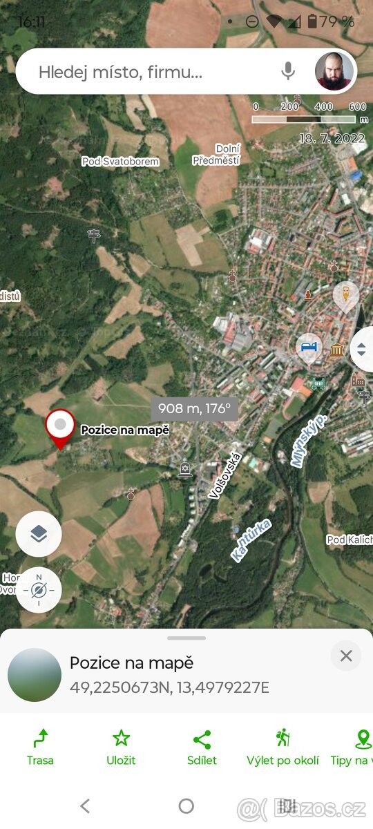 Prodej pozemek pro bydlení - Sušice, 342 01