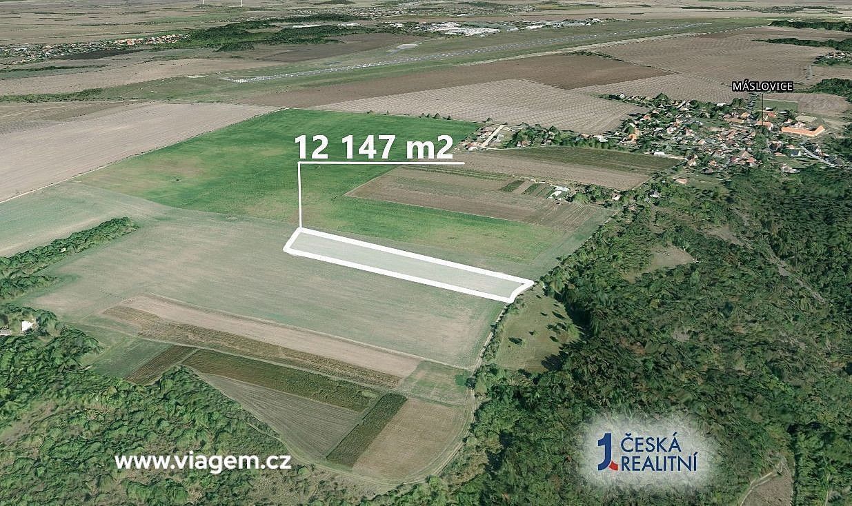 Prodej zemědělský pozemek - Máslovice, okres Praha-východ, Středočeský kraj - 2
