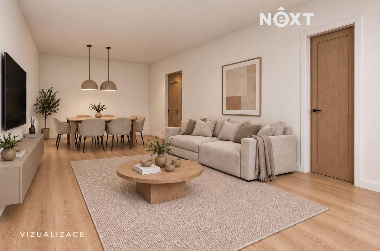 2+1, K. H. Borovského 558, Nová Bystřice, 66 m² - 2