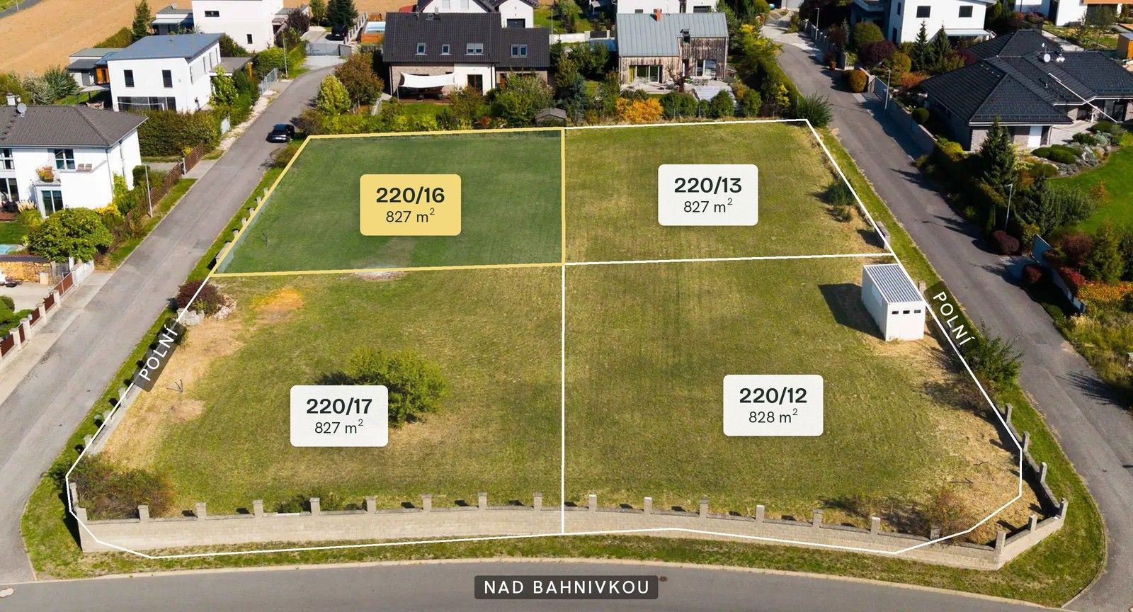 Pozemek pro bydlení, 827 m²