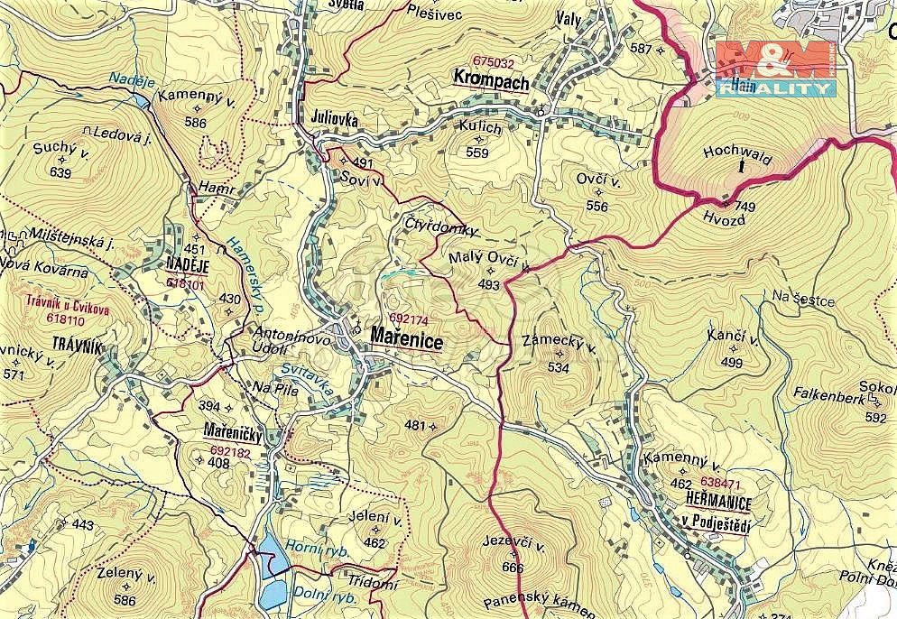 Prodej louka - Mařenice, okres Česká Lípa, Liberecký kraj - 5