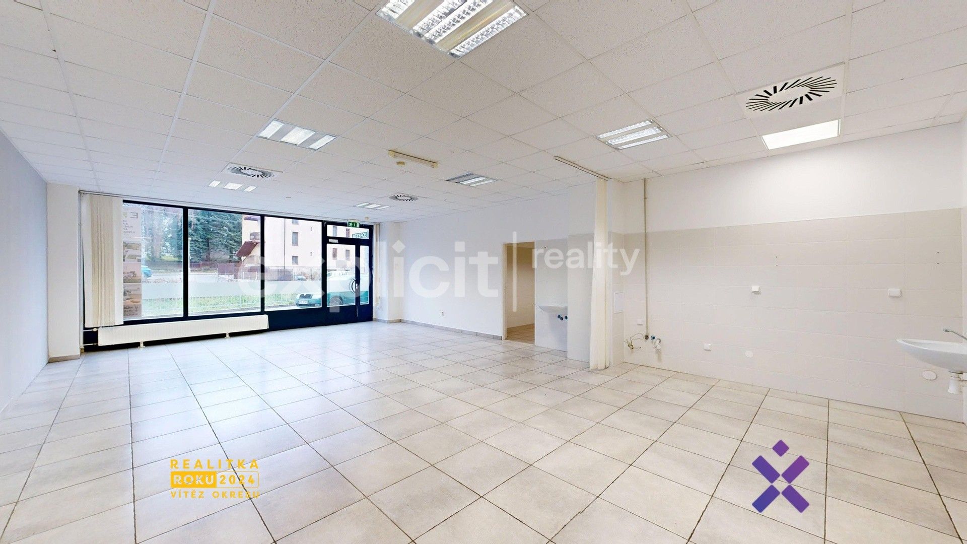 Pronájem obchodní prostory - Masarykova, Luhačovice, 83 m²