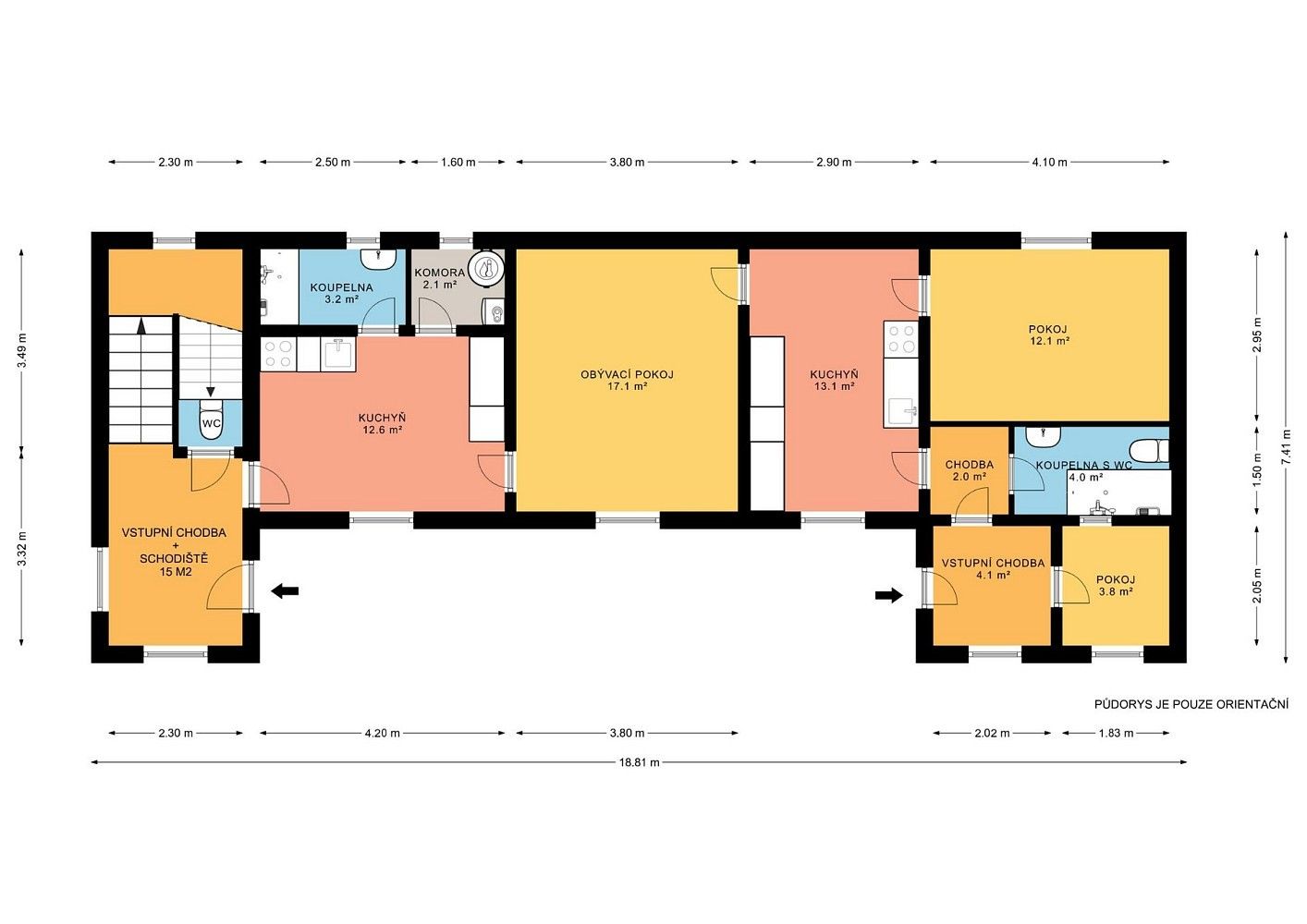 Prodej rodinný dům - Přibyslavice, okres Třebíč, Kraj Vysočina, 155 m² - 5