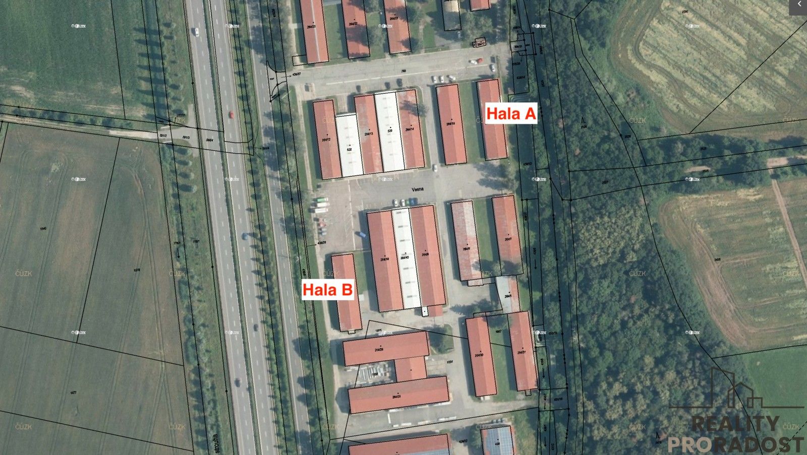 Sklady, Čeperka, 688 m² - 1