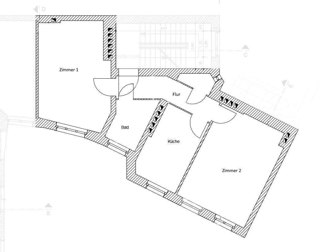 Byty, Mierendorffplatz 8 Berlin Charlottenburg Berlin 10589, 16 m² - 2