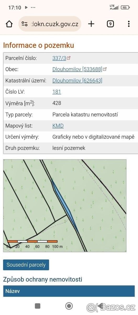 Prodej pozemek pro bydlení - Chromeč, 789 01