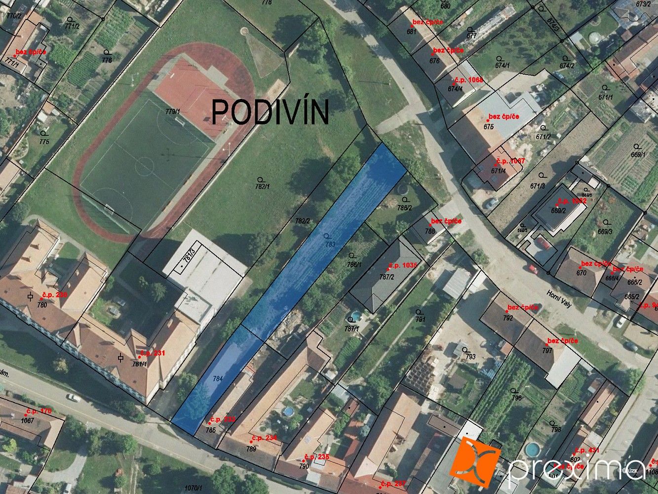 Pozemky pro bydlení, Podivín, okres Břeclav, Jihomoravský kraj - 1