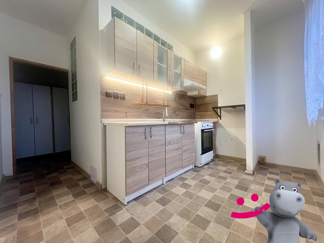 Pronájem byt 1+1 - Předmostí, Kralupy nad Vltavou - Lobeček, okres Mělník, 35 m² - 2