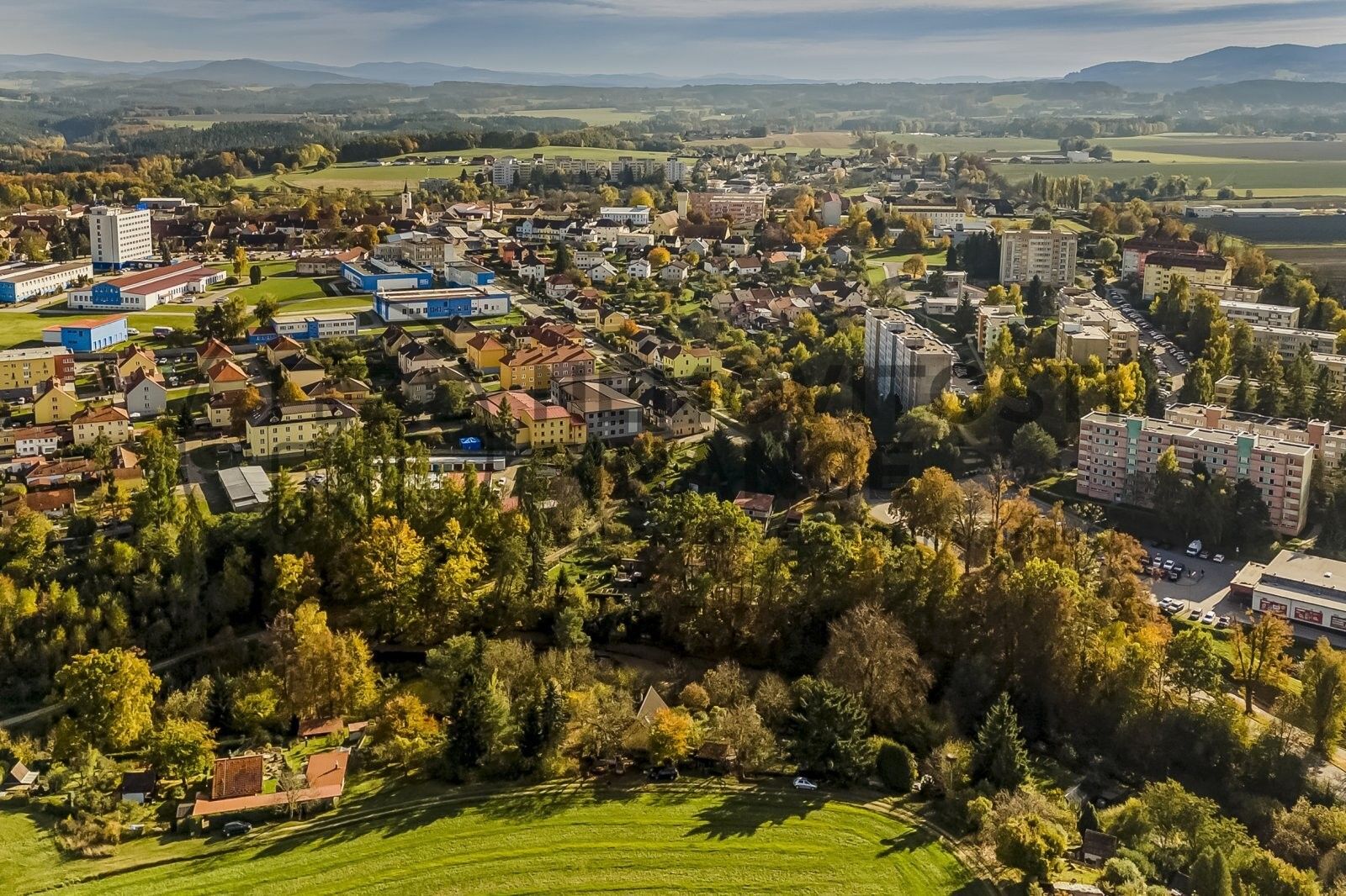 Zahrady, Budějovická, Velešín, 743 m²