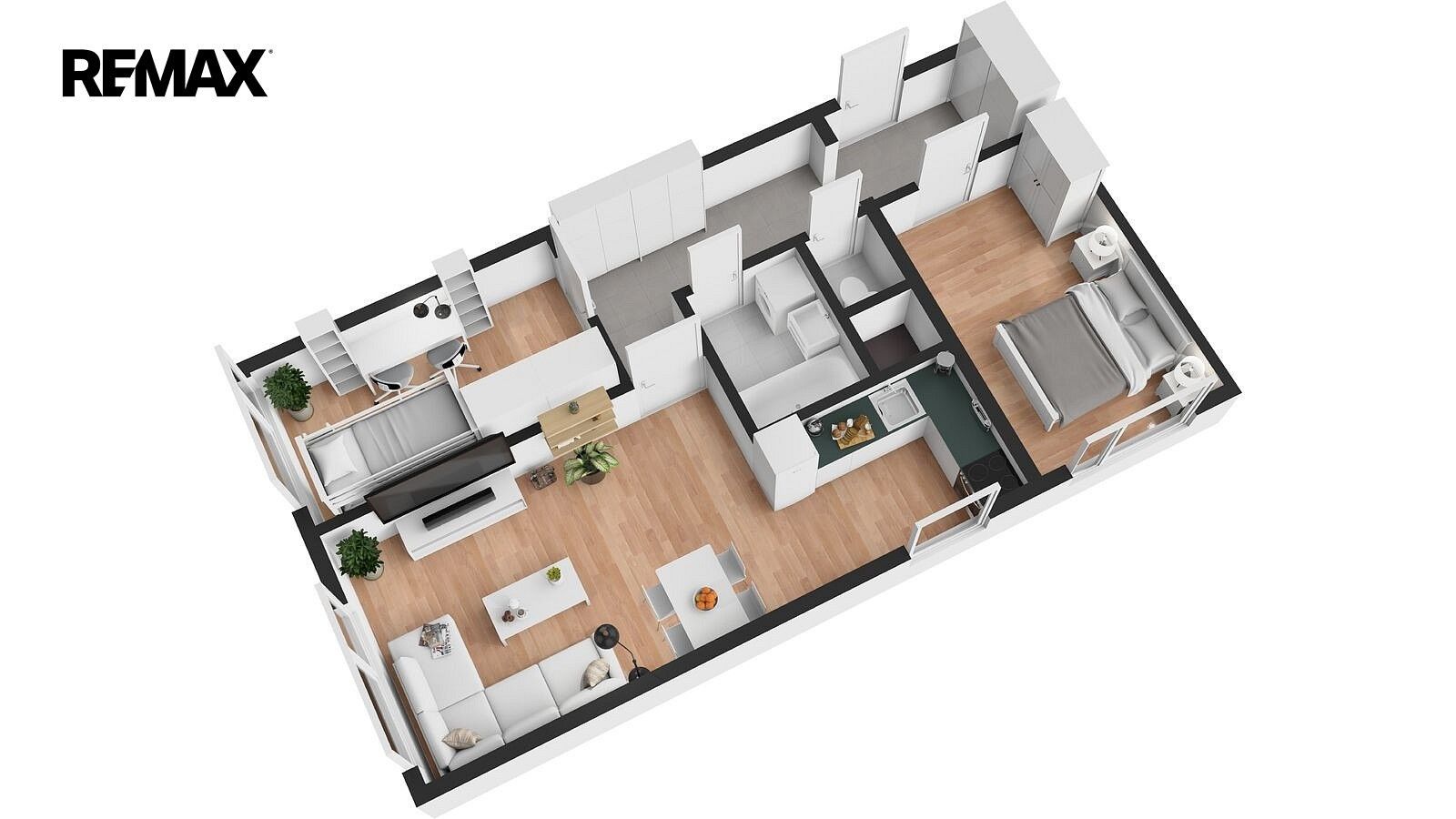 3+kk, Jelínkova, Praha 8 - Kobylisy, 61 m² - 2