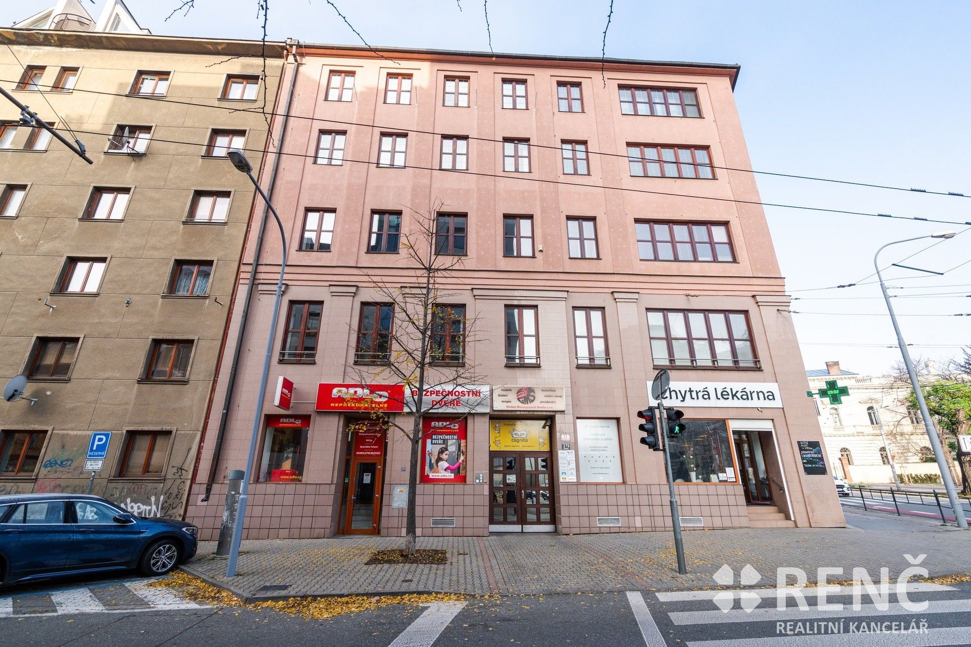 Obchodní prostory, Slovákova, Brno, 83 m²