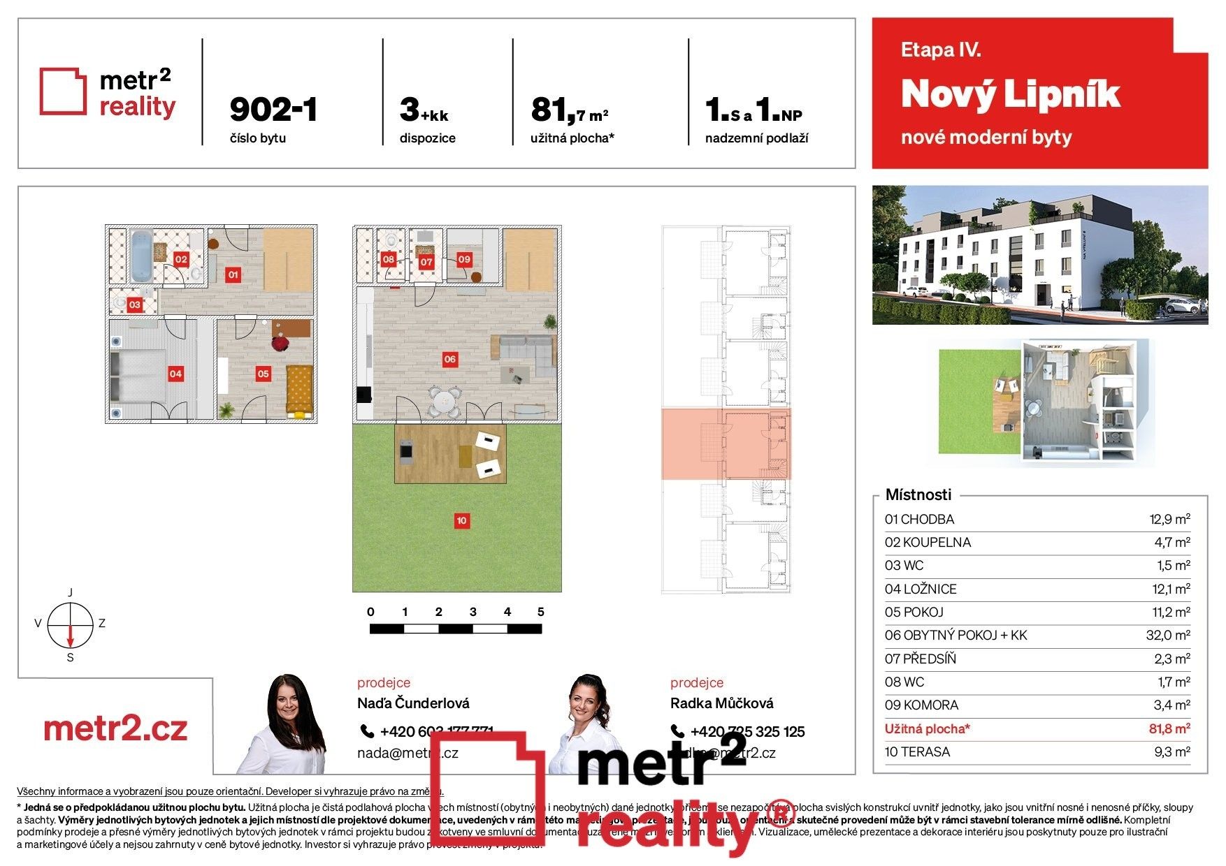 Prodej byt 3+kk - Na Výsluní, Lipník nad Bečvou, 82 m²