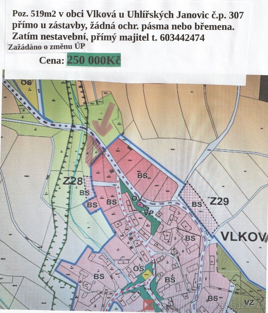 Pozemky pro bydlení, Uhlířské Janovice, 285 04 - 1