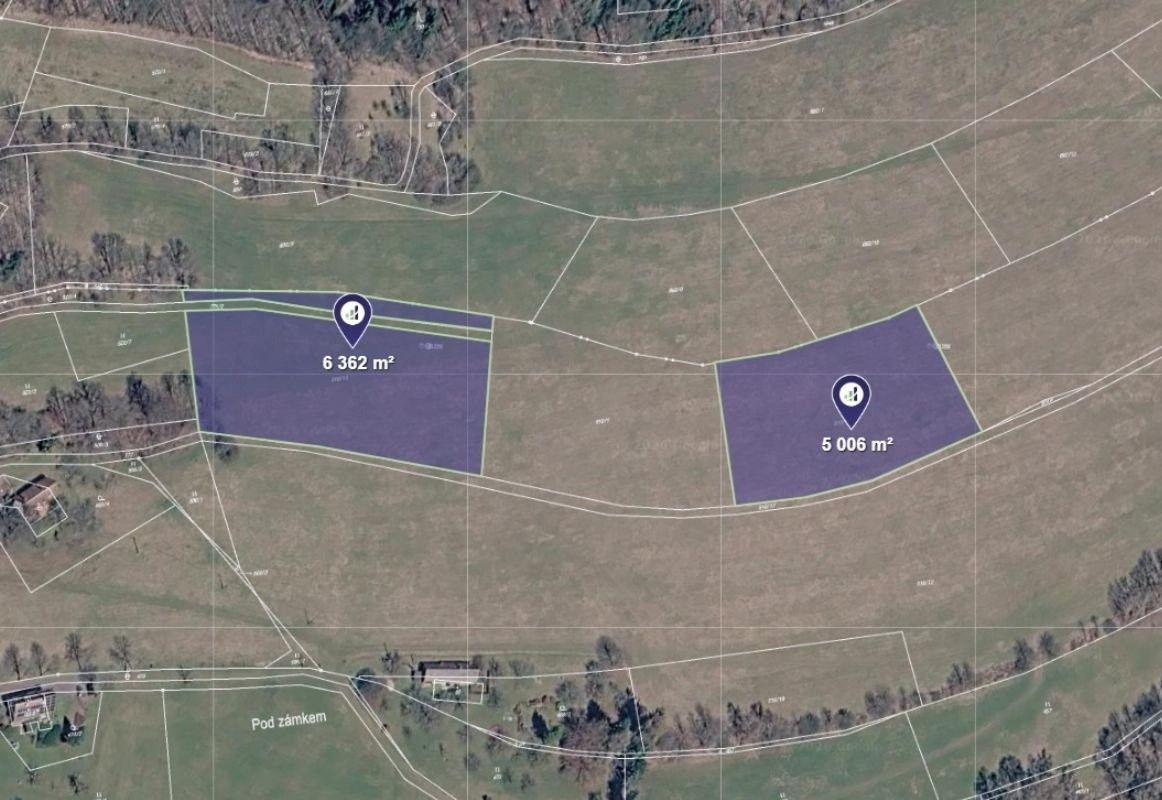 Zemědělský pozemek, 2 088 m²