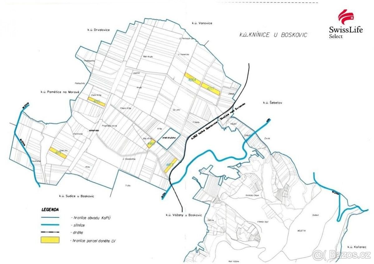 Prodej pozemek pro bydlení - Knínice, 679 34