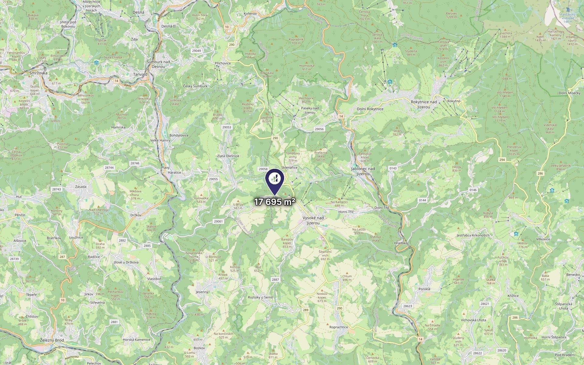 Zemědělský pozemek · 1 475 m² · Vysoké nad Jizerou - 3