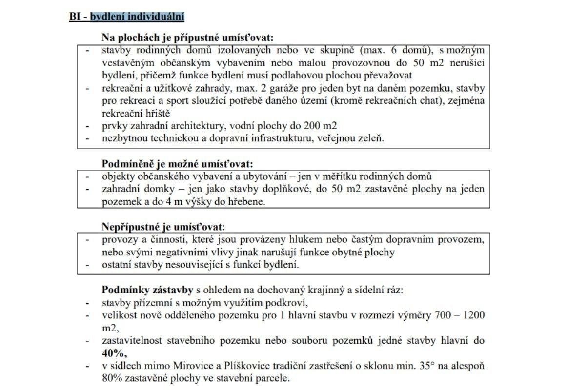 Pozemek pro bydlení · Mirovice - 4