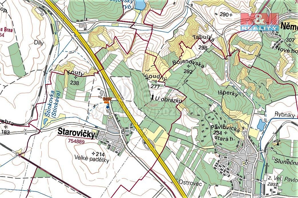 Prodej komerční pozemek - Starovičky, okres Břeclav, Jihomoravský kraj - 5