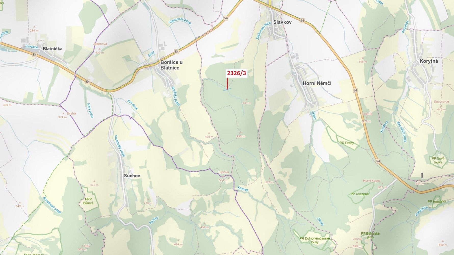 Lesy, Slavkov, okres Uherské Hradiště, Zlínský kraj - 1