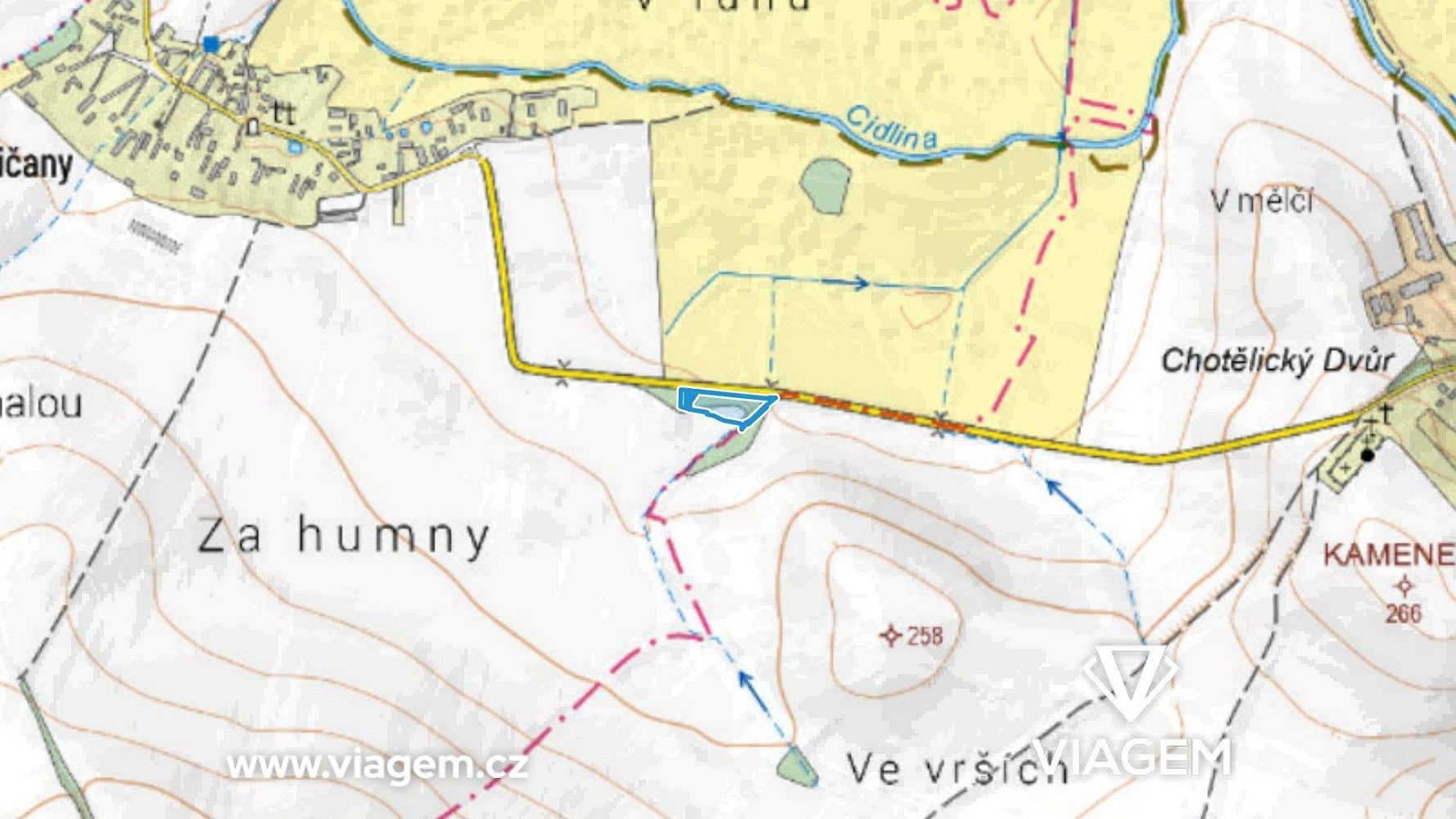 Prodej zahrada - Sběř, okres Jičín, Královéhradecký kraj - 1
