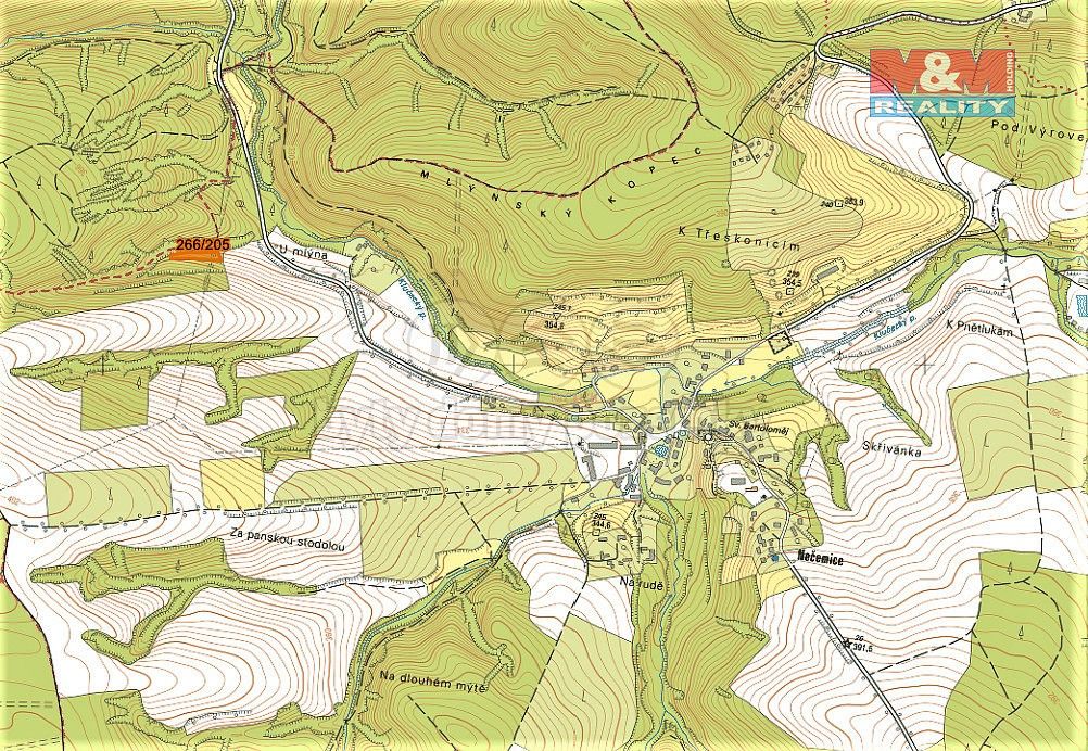 Prodej les - Tuchořice, okres Louny, Ústecký kraj - 2