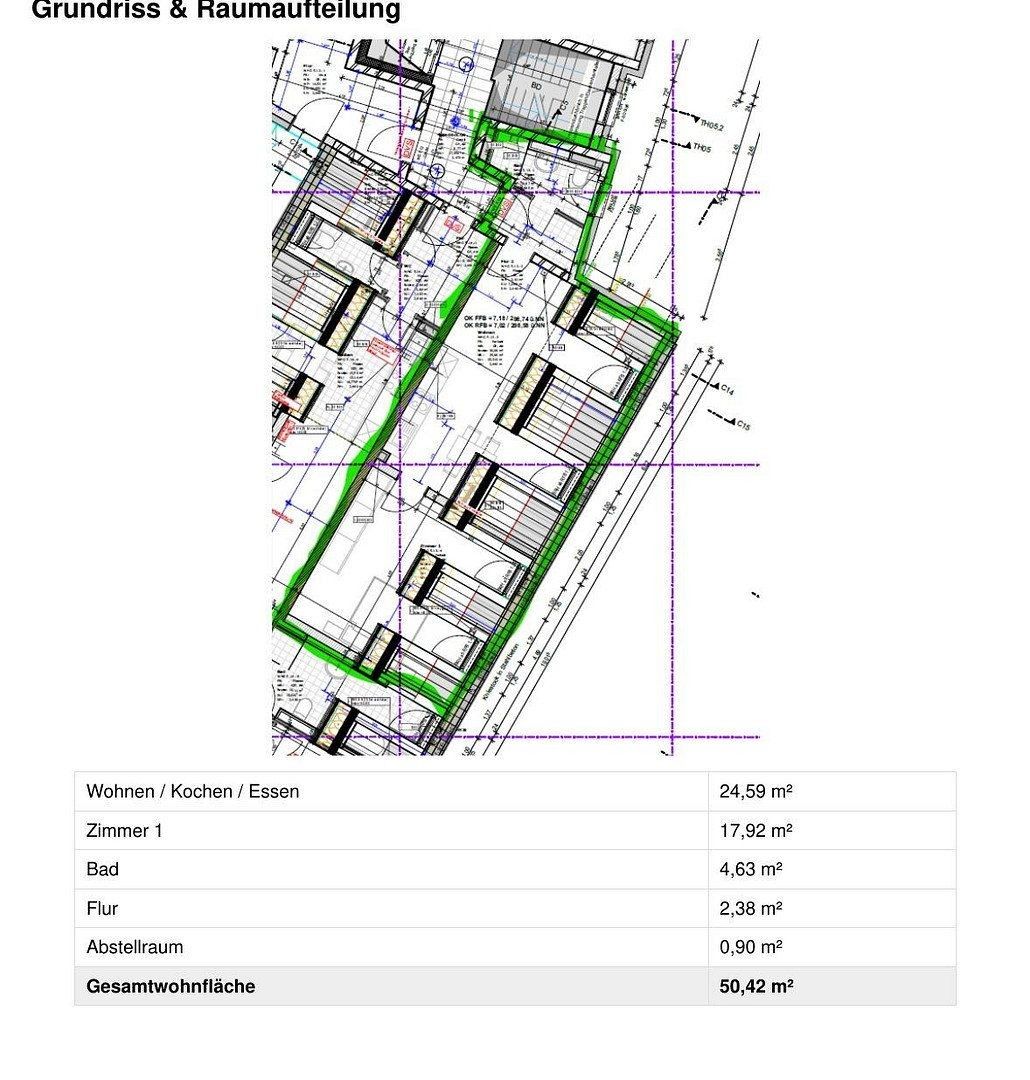 2+1, Lehmusstraße 4 Fürth Fürth Bayern 90766, 51 m² - 1