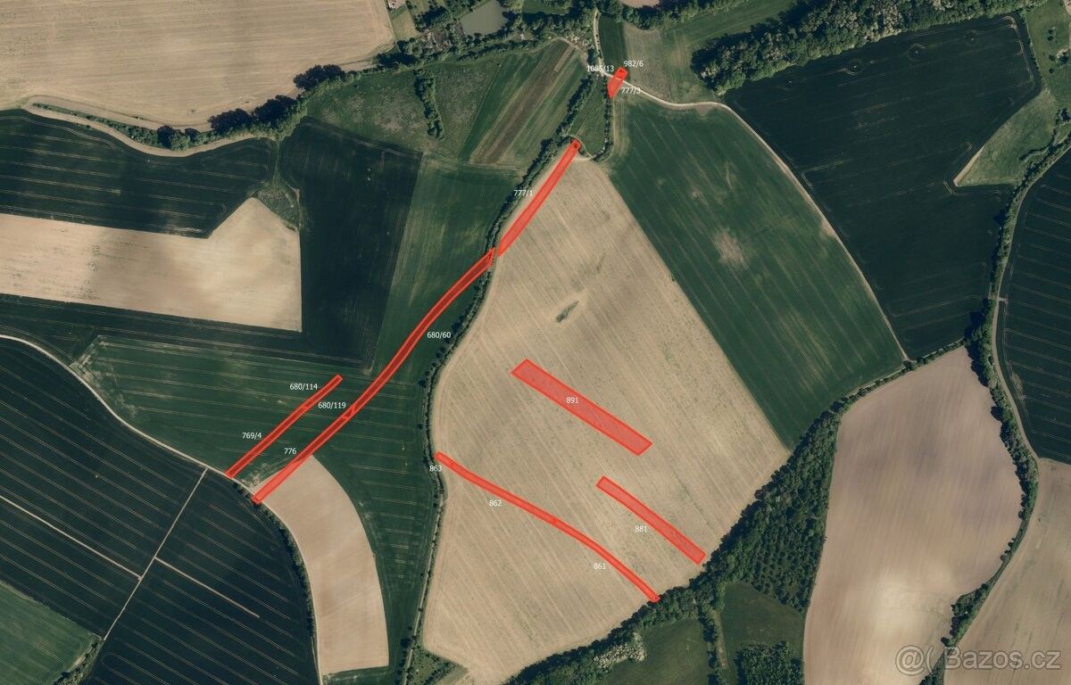 Pozemky pro bydlení, Litenčice, 768 13