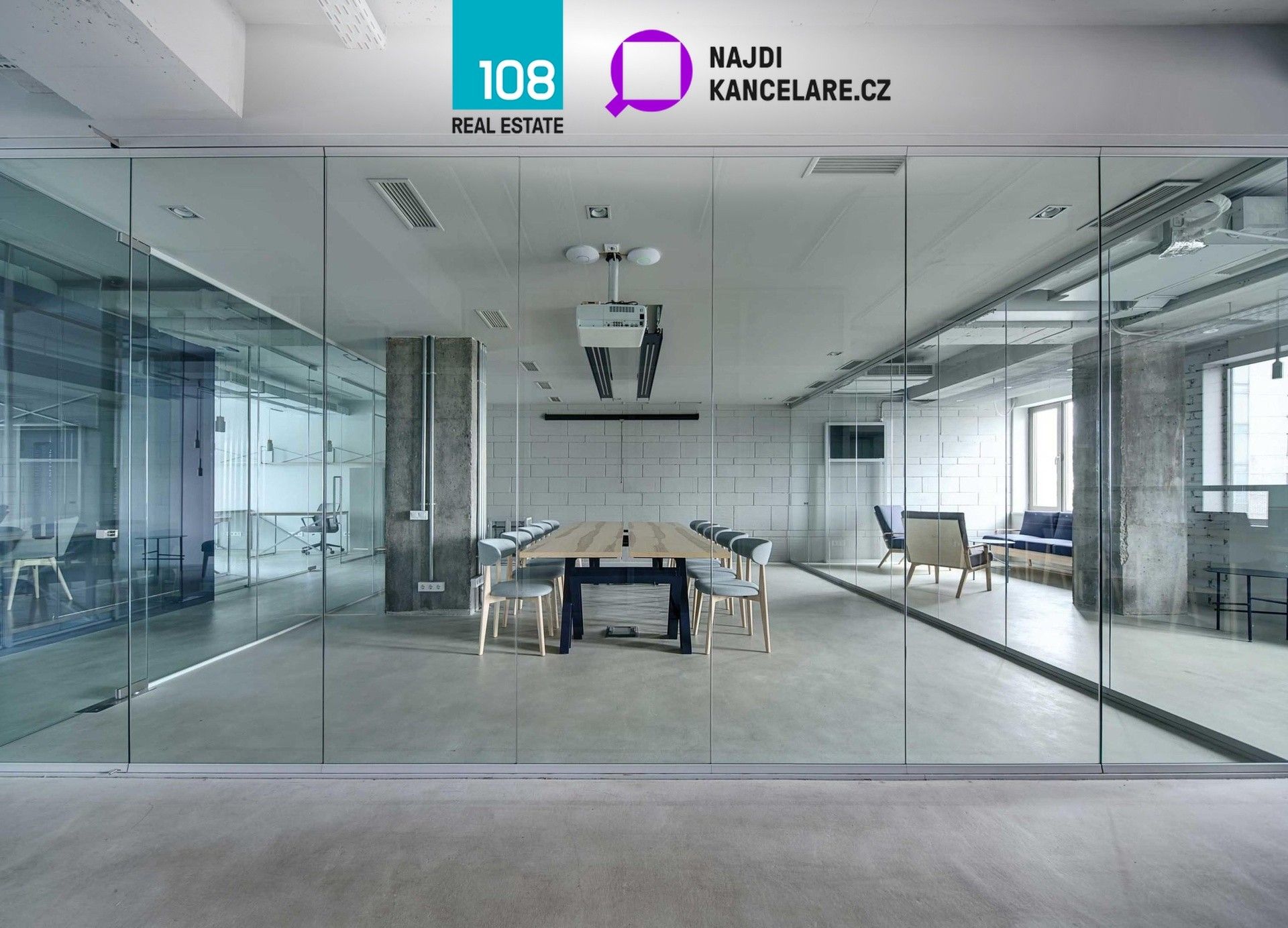 Pronájem kancelář - Dělnická 1628, Praha Holešovice, 840 m² - 5
